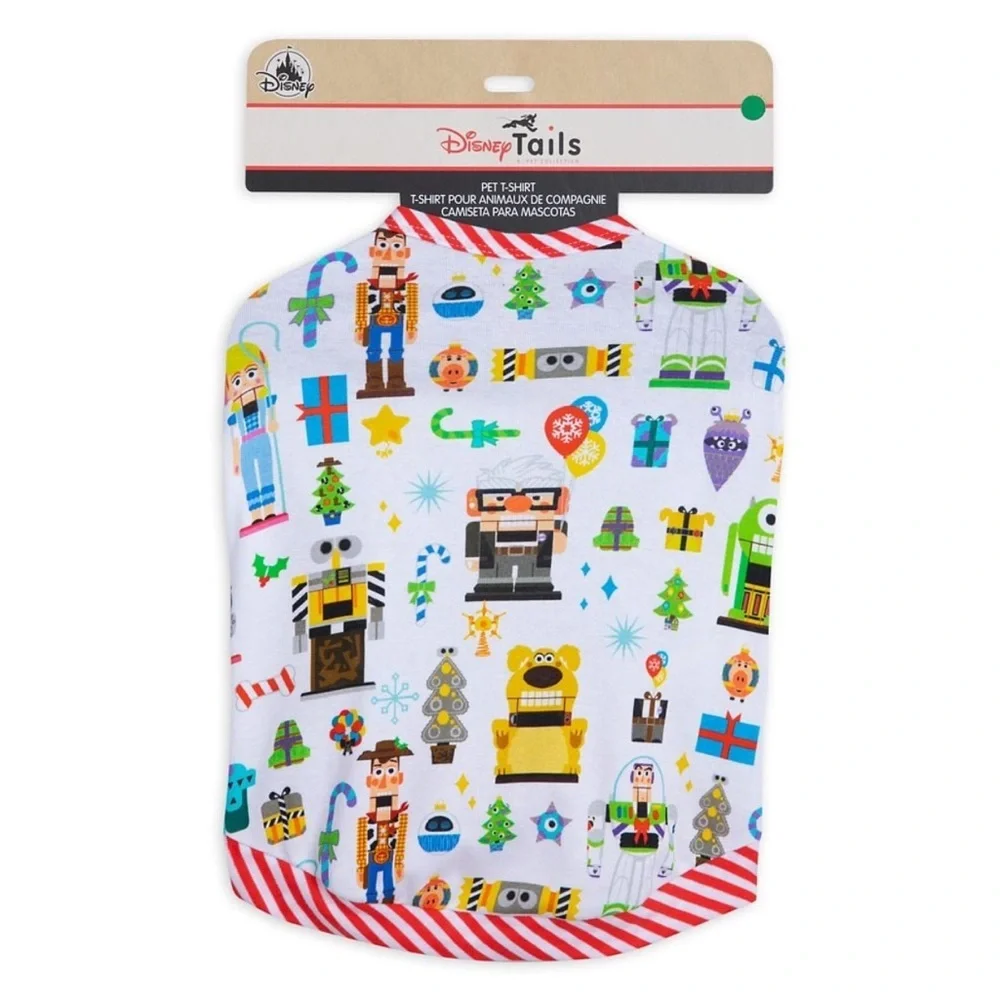 DisneyTails Pixar Holiday Themed Doggie Shirt